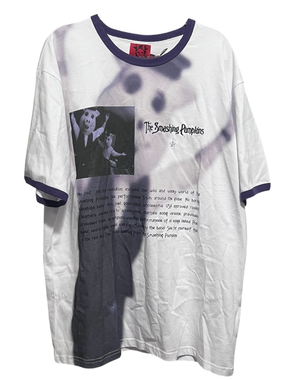 Smashing Pumpkins x Heaven by Marc Jacobs Vieuphoria Ringer Tee
